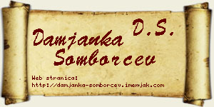 Damjanka Somborčev vizit kartica